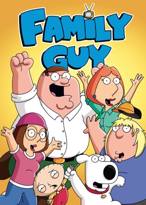 An image of Family Guy available on Disney Plus (outside the US in select countries)